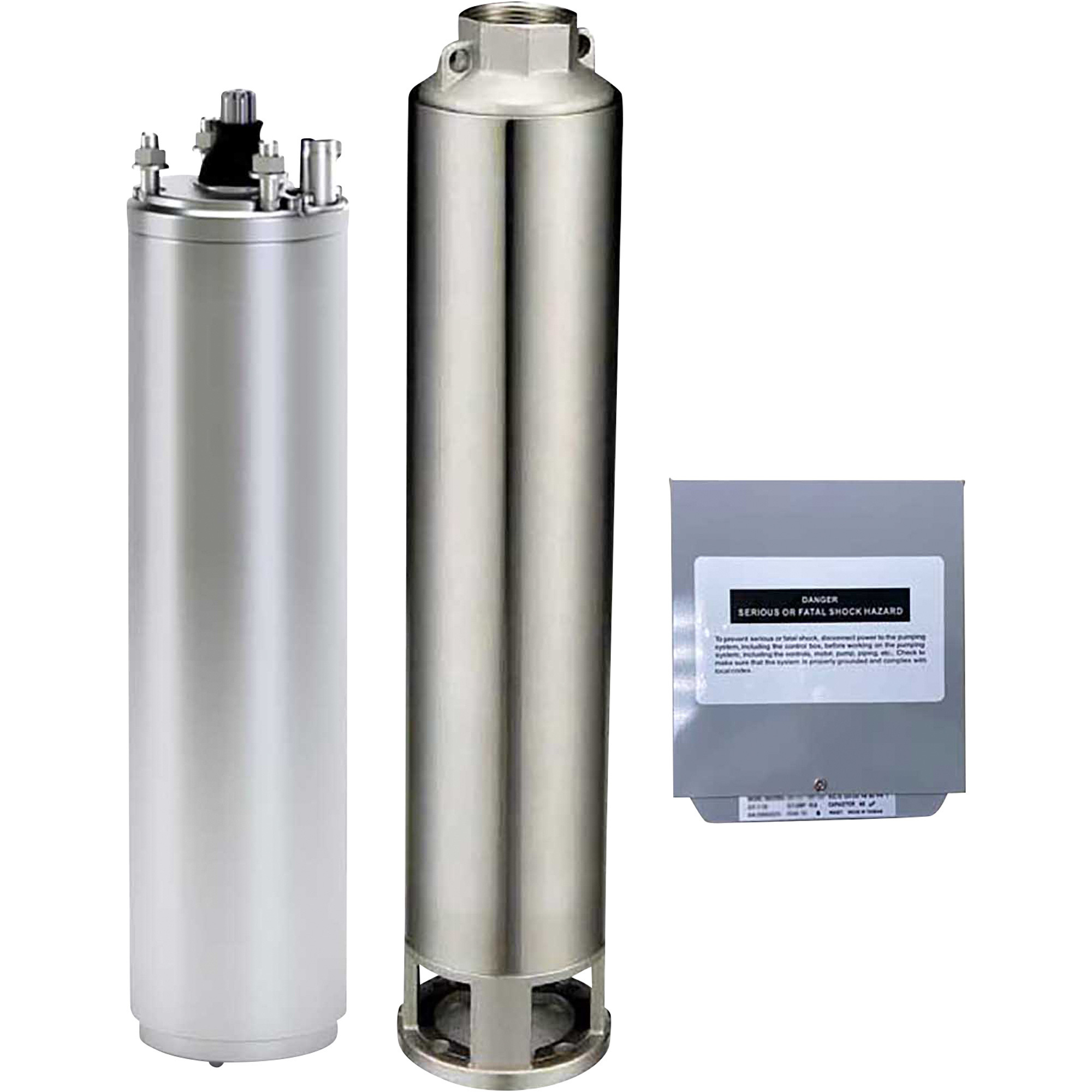 GOL Pumps 3-Wire Submersible 4in. Deep Well Pump, 2820 GPH, 3 HP, Model# ST-3